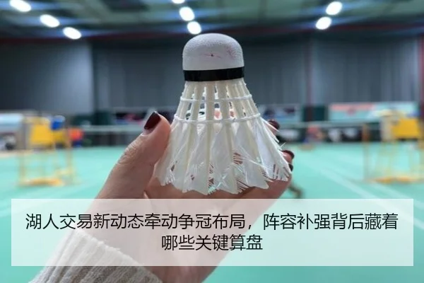 湖人交易新动态牵动争冠布局，阵容补强背后藏着哪些关键算盘